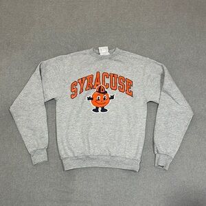 Champion Syracuse University Crewneck Sweater Pullover Womens S